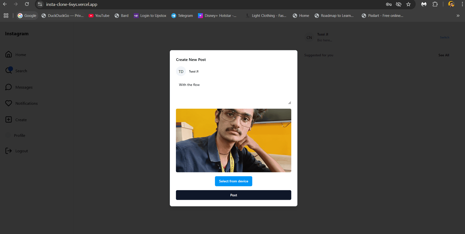 Instagram Clone